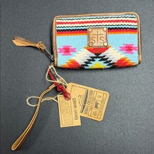 STS Ranchwear Multicolor Leather Wallet